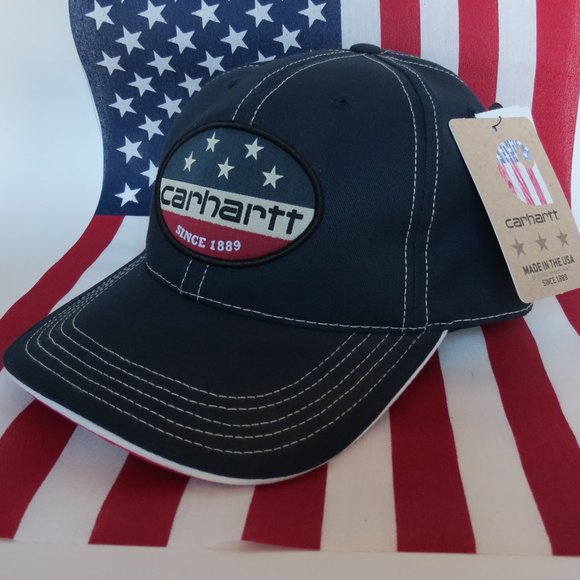 Carhartt Navy Hat  NWT - Picture 2 of 7